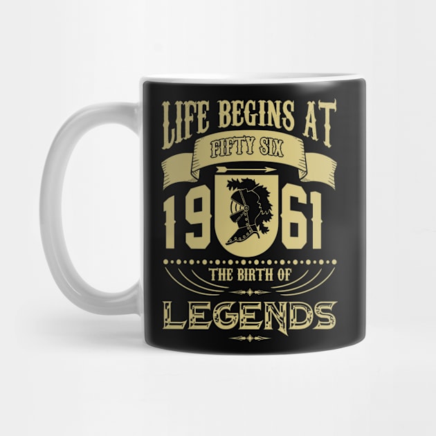 Life begins at 1961 The birth of Legends! by variantees